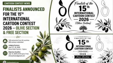 Finalists of the 15th International Cartoon Contest 2026 in Cyprus