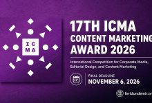 17th ICMA Content Marketing Award 2026 international competition announcement