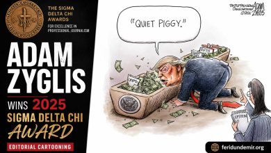 Adam Zyglis wins the 2025 Sigma Delta Chi Award for Editorial Cartooning