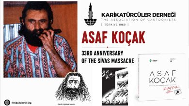 Association of Cartoonists commemorates Asaf Koçak and the victims of the Sivas Massacre on the 33rd anniversary.