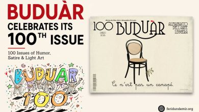 Buduàr celebrates its 100th issue with a special anniversary edition dedicated to humor, satire and light art.
