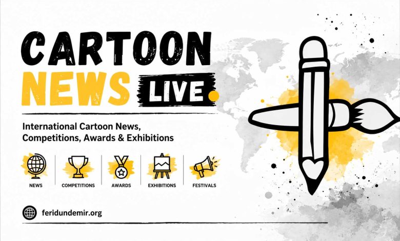 Cartoon News Live featured image for international cartoon competitions, awards, exhibitions and editorial cartoon news.