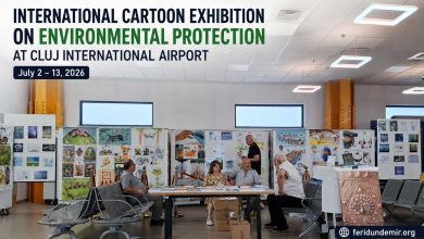 International Cartoon Exhibition on Environmental Protection at Cluj International Airport