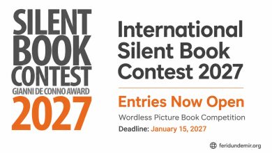 International Silent Book Contest 2027 official competition poster