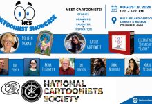 NCS Cartoonist Showcase 2026 featuring leading comic and graphic novel creators in Columbus
