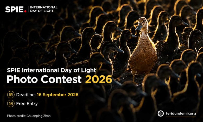 SPIE International Day of Light Photo Contest 2026 international photography competition poster