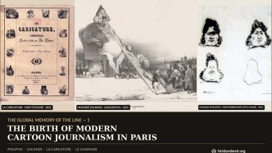 Charles Philipon and Honoré Daumier in the history of modern cartoon journalism in 1830s Paris