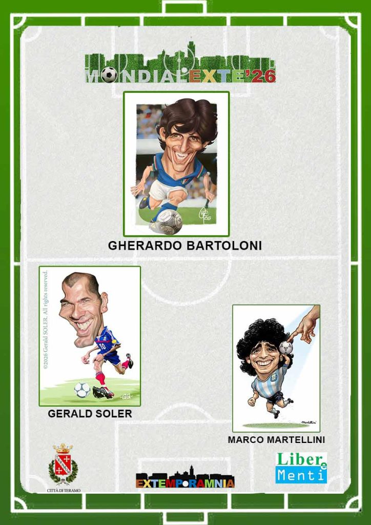 Winners-of-the-International-Caricature-Contest-in-Italy-1-724x1024 Winners Announced for MONDIALEXTE'26 International Caricature Contest in Italy