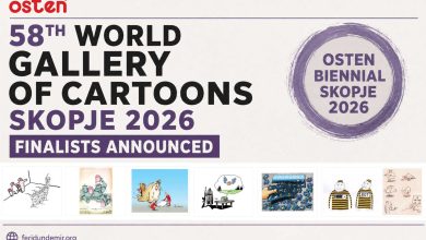 Finalists of the 58th World Gallery of Cartoons Skopje 2026