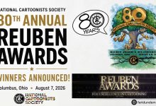 80th Annual Reuben Awards winners 2026