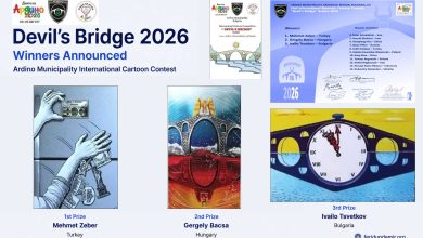 Winners of the Ardino Municipality International Cartoon Contest Devil’s Bridge 2026