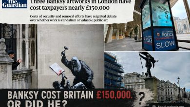 Banksy street art and the £150,000 cost to London taxpayers