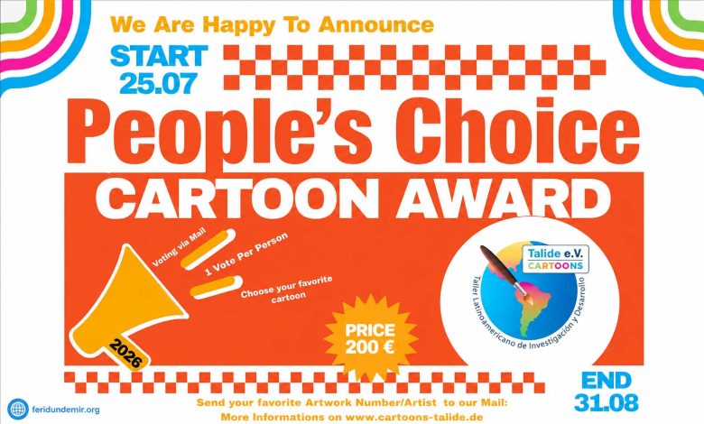 Cartoon Talide 2026 People’s Choice Award voting