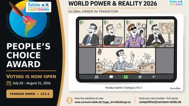Cartoons Talide 2026 People’s Choice Award online voting exhibition