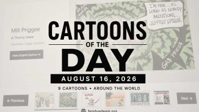 Cartoons of the Day — August 16, 2026