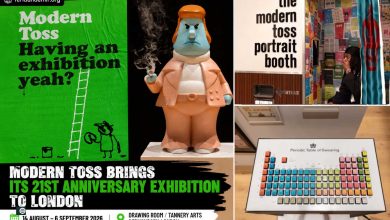 Modern Toss 21st anniversary exhibition at Drawing Room in London