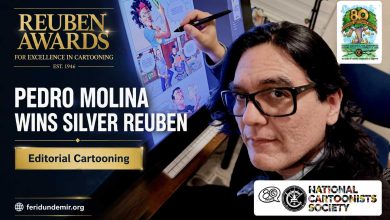 Pedro Molina Silver Reuben Award for Editorial Cartooning