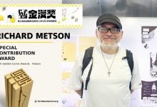 Richard Metson receives Special Contribution Award at Golden Comic Awards