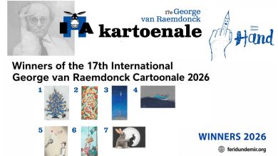 Winners of the 17th International George van Raemdonck Cartoonale 2026