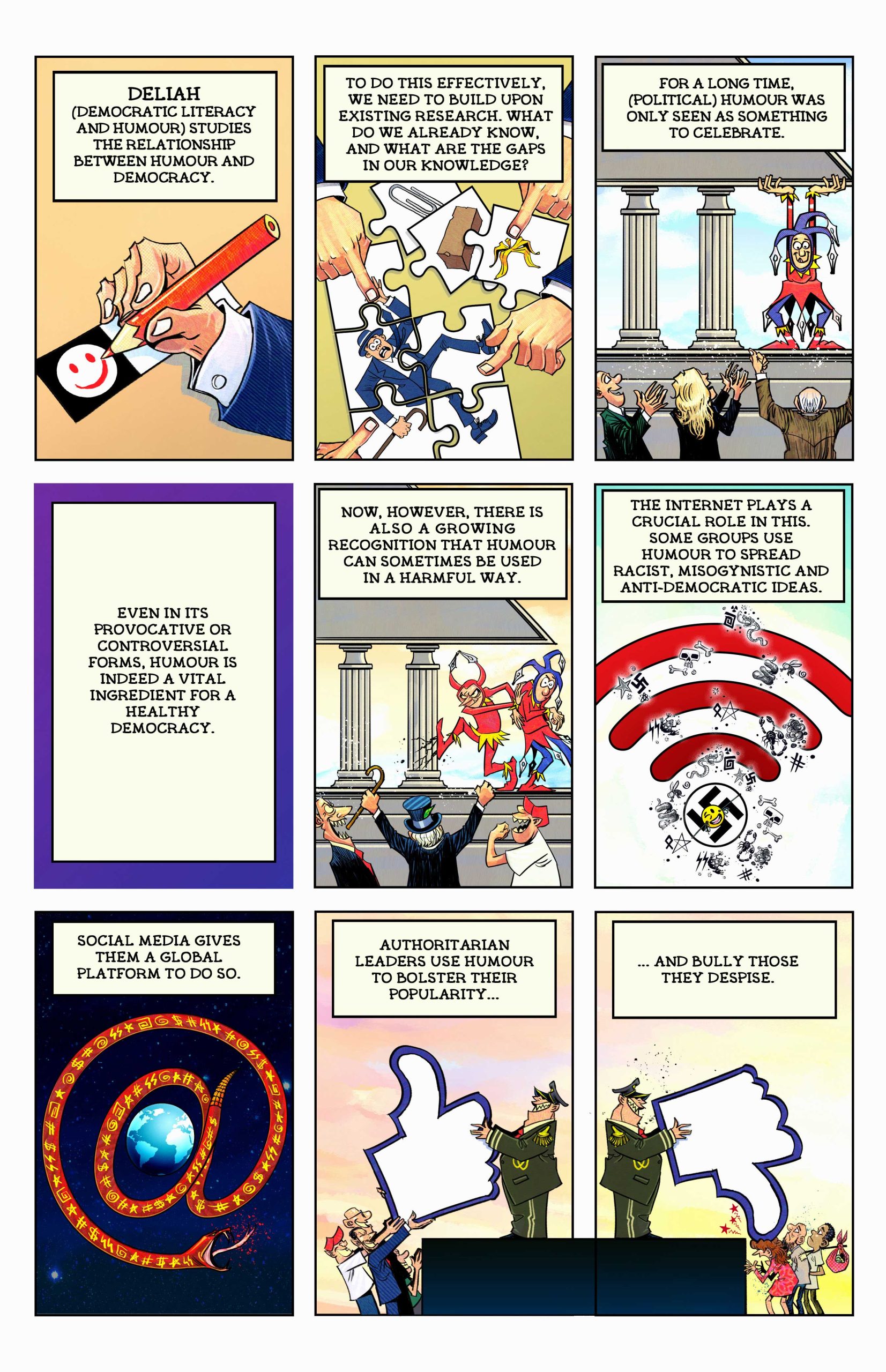  Pedro X. Molina Illustrates New Comic on Humour and Democracy