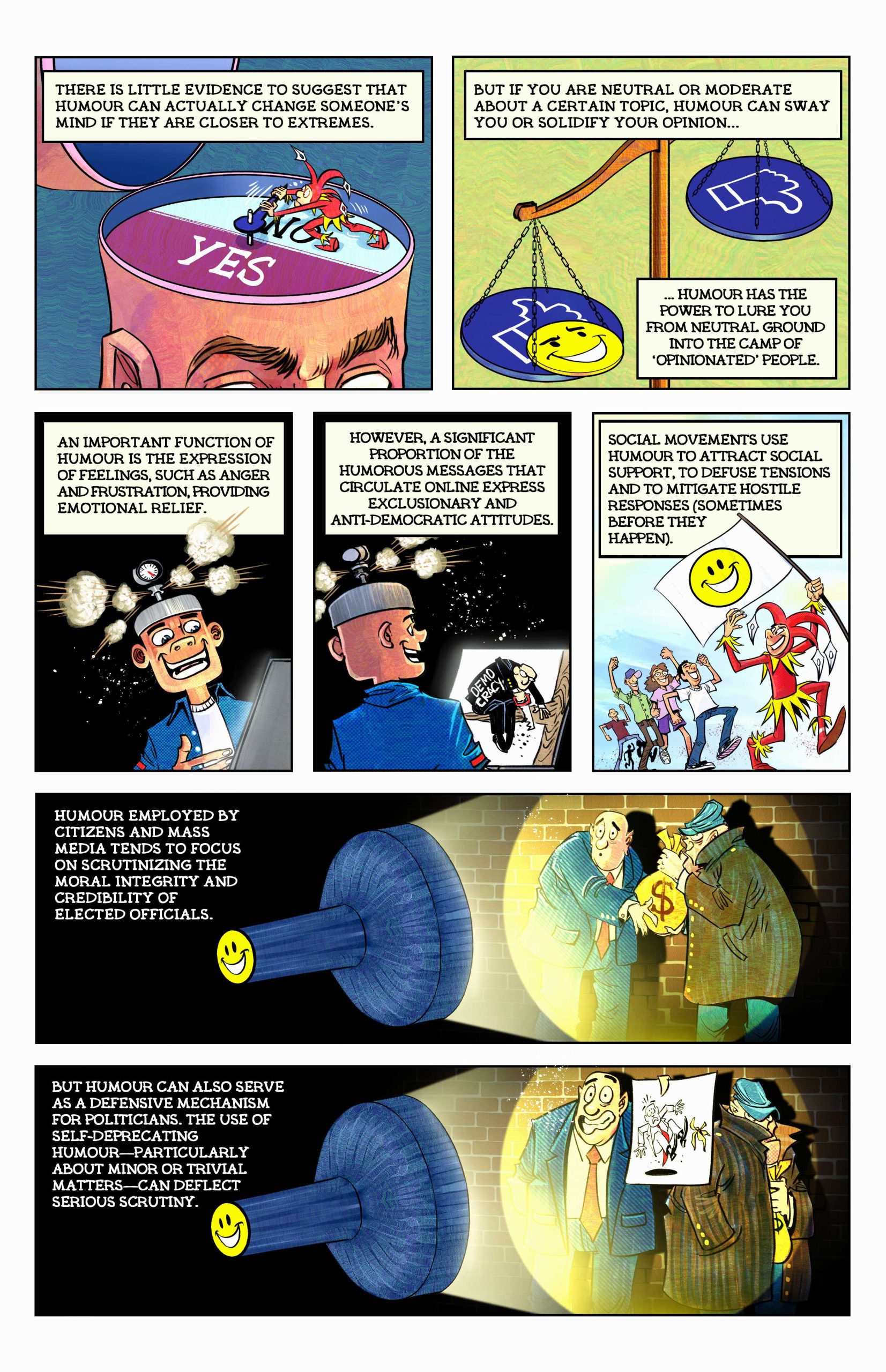  Pedro X. Molina Illustrates New Comic on Humour and Democracy