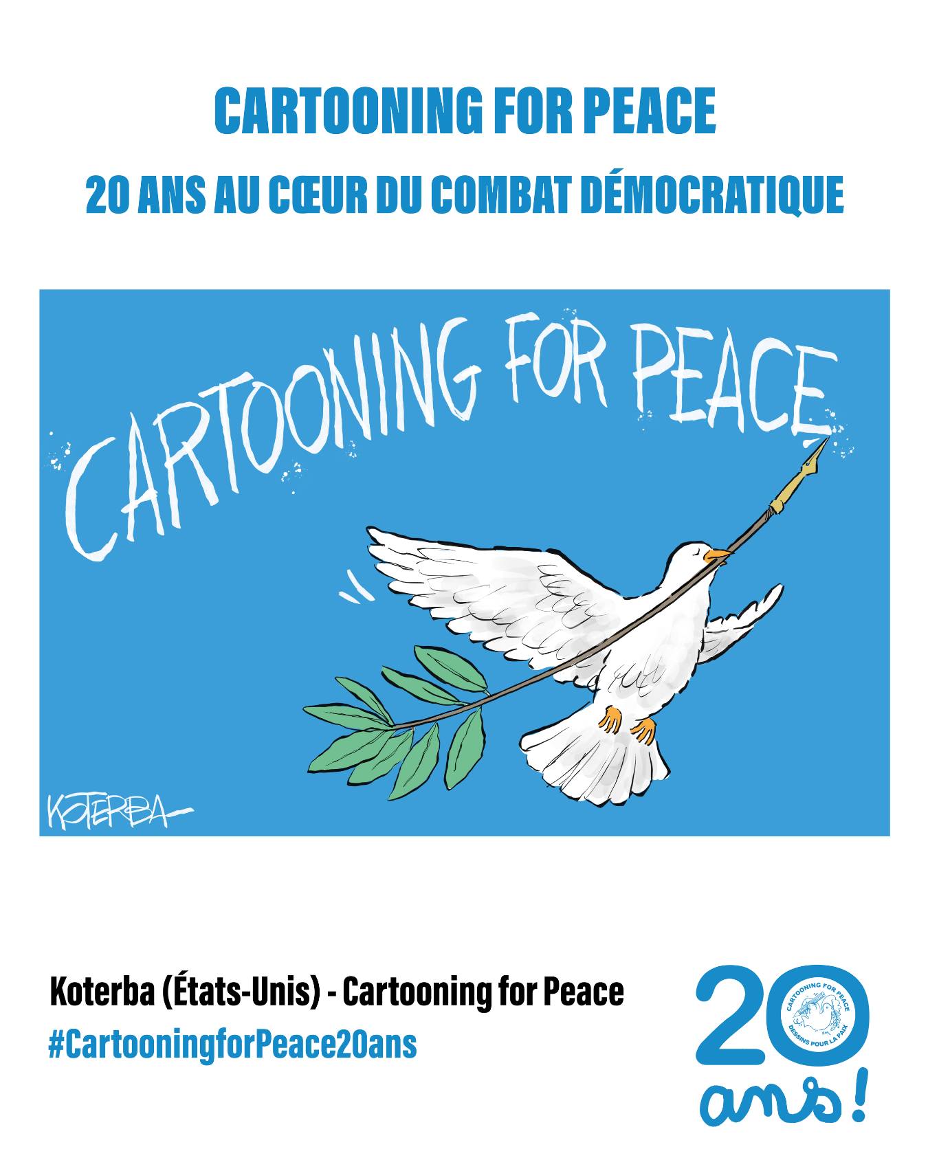  Cartooning for Peace Marks 20 Years with a Call to Defend Freedom of Expression