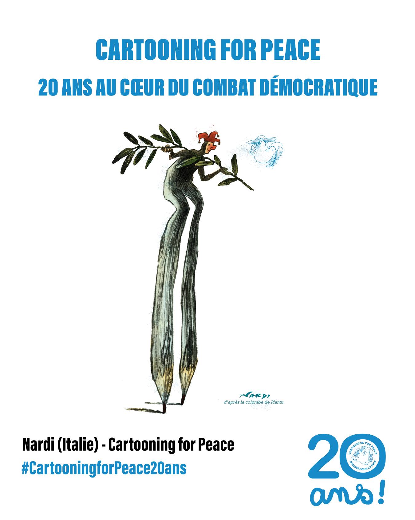  Cartooning for Peace Marks 20 Years with a Call to Defend Freedom of Expression