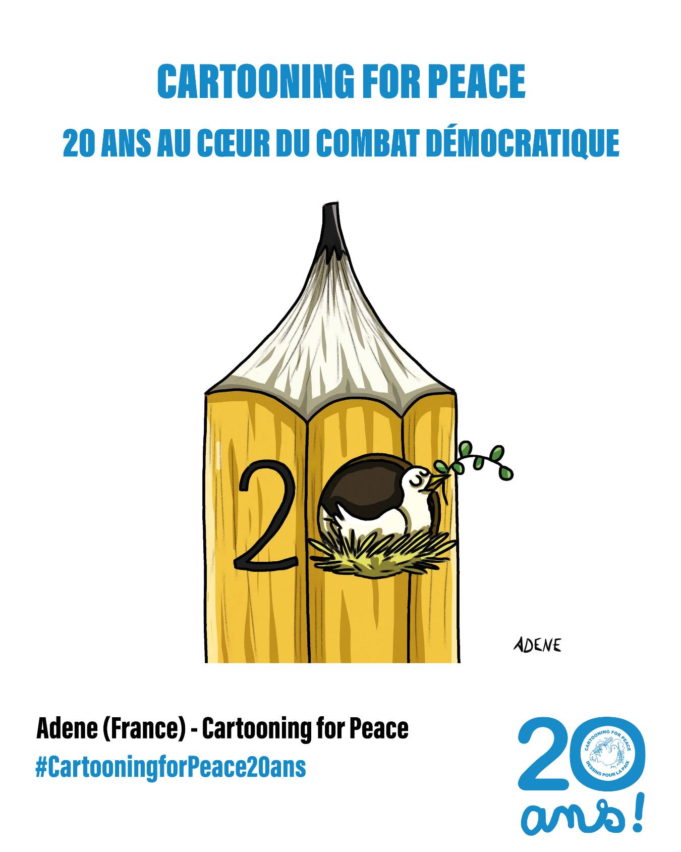  Cartooning for Peace Marks 20 Years with a Call to Defend Freedom of Expression
